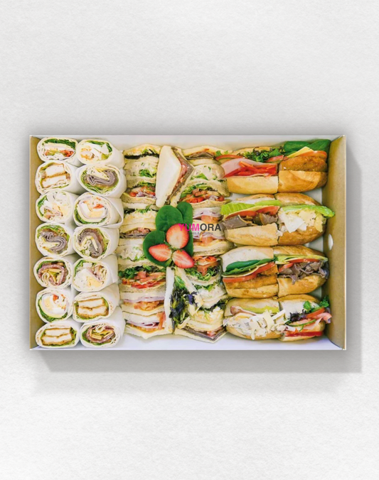 Gourmet sandwich platter, best platters in sydney, best sandwich platters, wraps platters, roll platter, catering sydney, best sandwiches in sydney