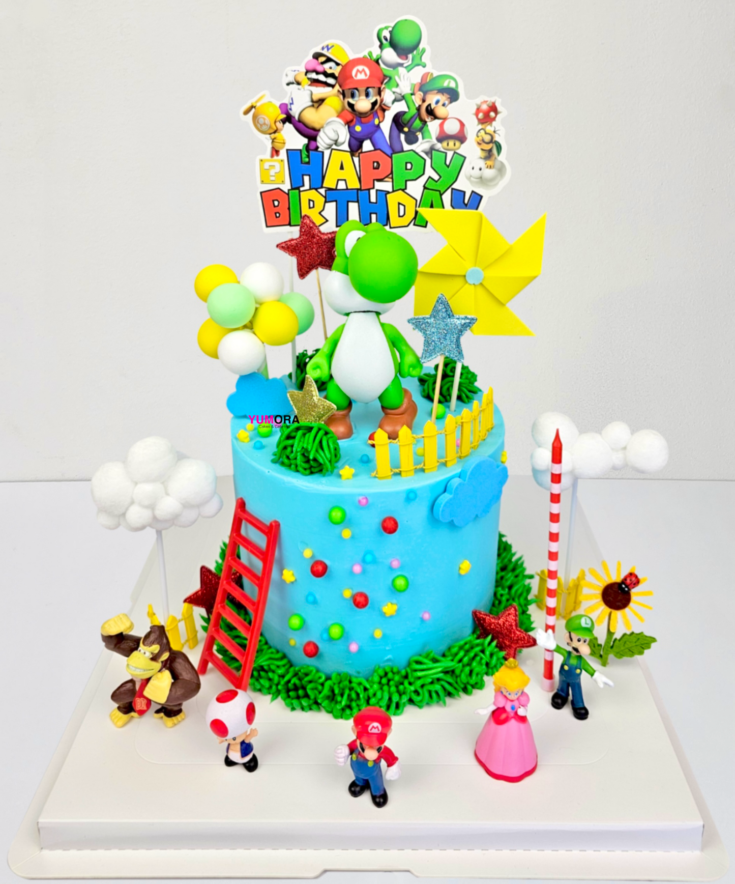 Super Mario cake, yoshi cake, Mario cake, kids cakes, best cakes in sydney, order cakes online, children’s birthday cakes