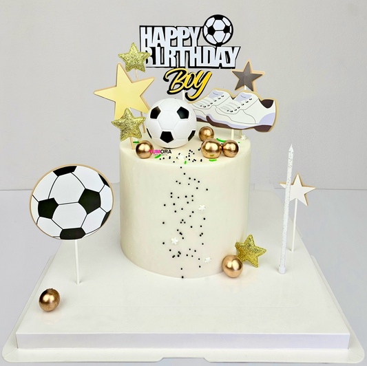 Soccer birthday cake, kids soccer cake, best kids birthday cakes, cakes sydney, buttercream cakes, bespoke cakes, party cakes